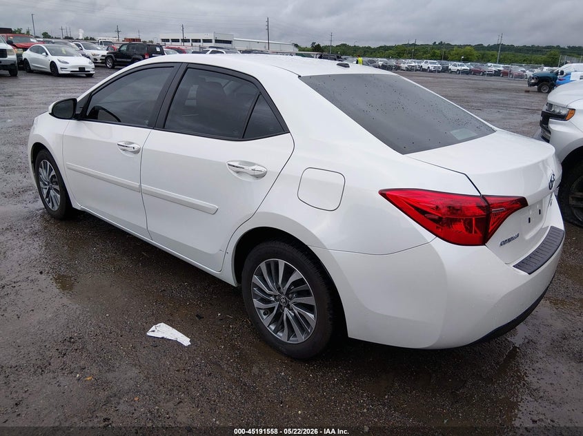 2017 Toyota Corolla VIN 5YFBURHE9HP612037 IAAI salvage auction — HAIL, Clear (Oklahoma), sold $8,500 on 2026-08-01 (photo 3)