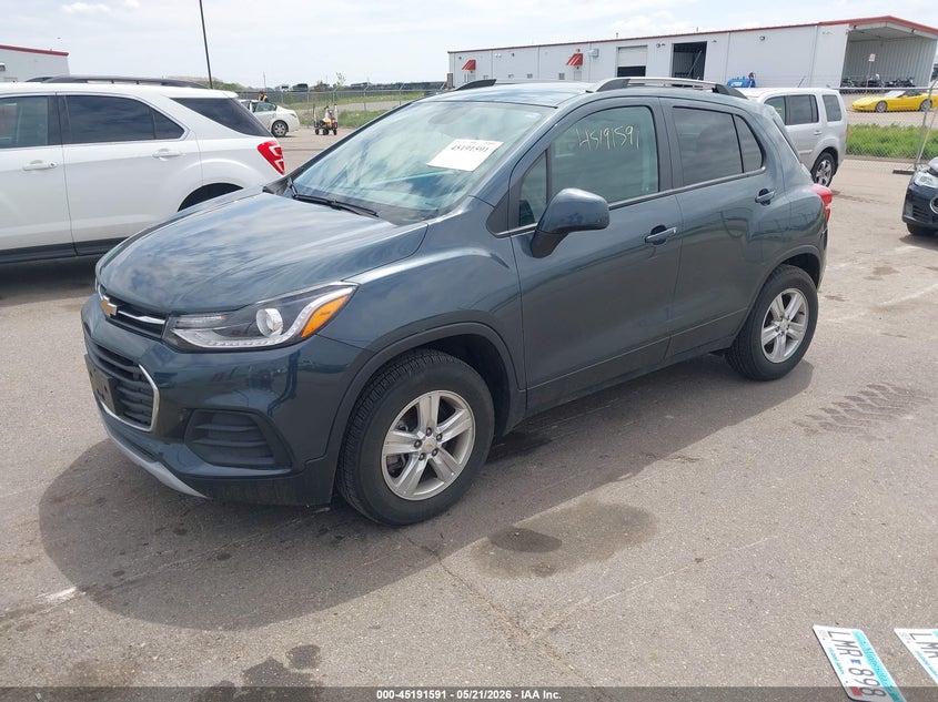 2021 Chevrolet Trax VIN KL7CJPSB5MB331987 IAAI salvage auction — RIGHT REAR, Salvage (Minnesota), sold $175 on 2026-07-29 (photo 2)