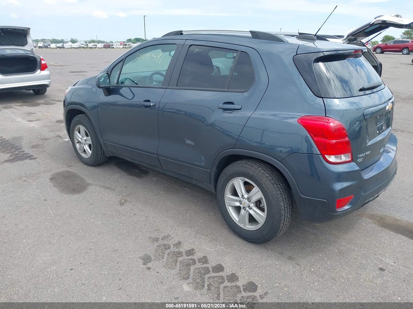 2021 Chevrolet Trax VIN KL7CJPSB5MB331987 IAAI salvage auction — RIGHT REAR, Salvage (Minnesota), sold $175 on 2026-07-29 (photo 3)