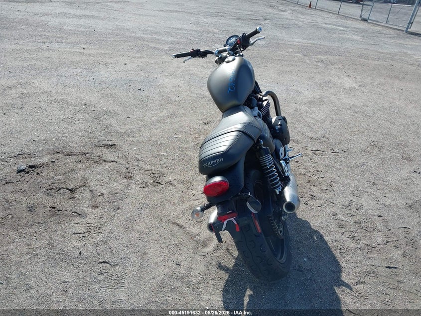 2022 Triumph motorcycle Street VIN SMTD31G71NTAX4443 IAAI salvage auction — SIDE, Rebuildable (Florida), sold $575 on 2026-07-08 (photo 6)