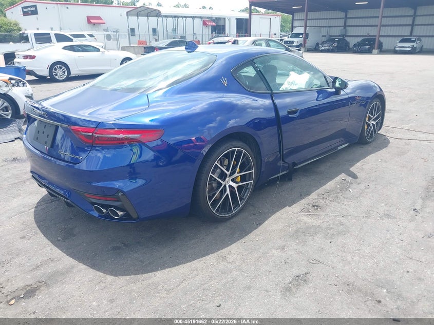 2024 Maserati Granturismo VIN ZAMBMVDB0RX440502 IAAI salvage auction — LEFT FRONT, Rebuildable (Florida), sold $44,200 on 2026-07-30 (photo 4)
