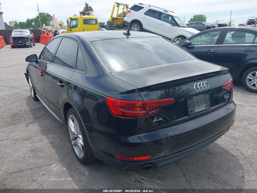 2017 Audi A4 VIN WAUDNAF47HN048268 IAAI salvage auction — FRONT END, Salvage (Kansas), sold $2,650 on 2026-07-15 (photo 3)