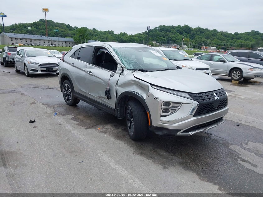 2023 Mitsubishi Eclipse cross VIN JA4ATWAA5PZ028172 IAAI salvage auction — SIDE, Salvage (Illinois), sold $2,850 on 2026-08-23 (photo 1)