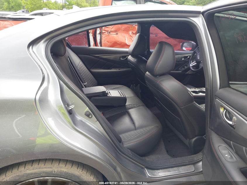 2018 Infiniti Q50 VIN JN1FV7AR4JM480378 IAAI salvage auction — ROOF, Salvage Title, sold $4,125 on 2026-07-28 (photo 8)