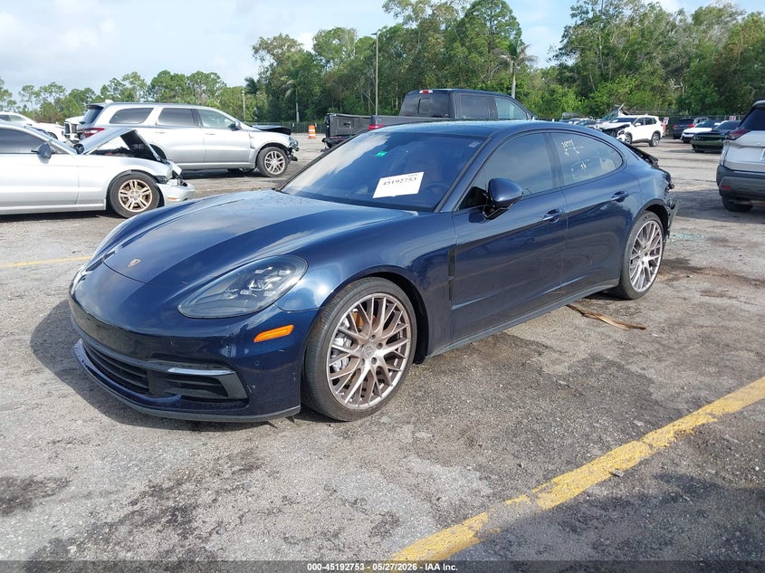 2018 Porsche Panamera VIN WP0AA2A72JL117684 IAAI salvage auction — REAR END, Salvage Title, sold $16,675 on 2026-07-20 (photo 2)