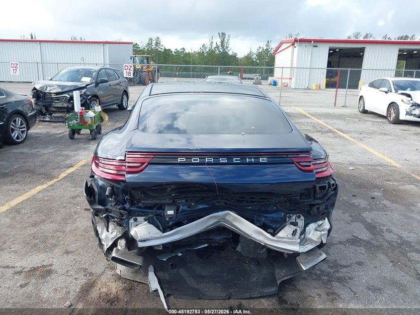 2018 Porsche Panamera VIN WP0AA2A72JL117684 IAAI salvage auction — REAR END, Salvage Title, sold $16,675 on 2026-07-20 (photo 6)