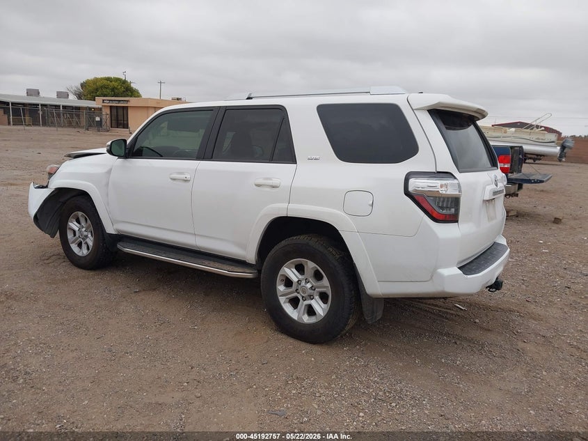 2015 Toyota 4runner VIN JTEZU5JRXF5089508 IAAI salvage auction — RIGHT FRONT, Salvage (Texas), sold $3,700 on 2026-07-29 (photo 3)