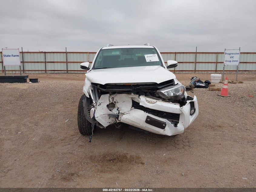 2015 Toyota 4runner VIN JTEZU5JRXF5089508 IAAI salvage auction — RIGHT FRONT, Salvage (Texas), sold $3,700 on 2026-07-29 (photo 6)