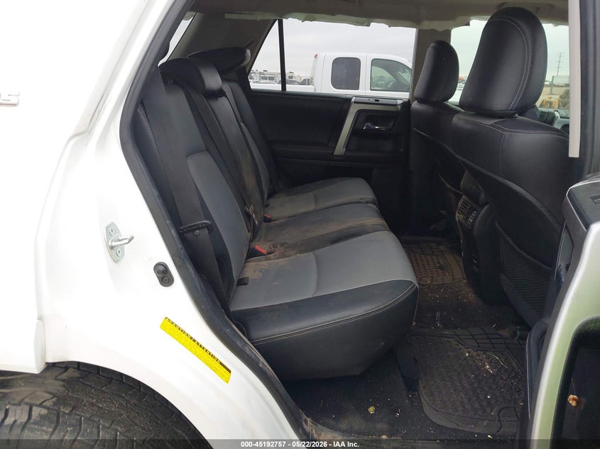 2015 Toyota 4runner VIN JTEZU5JRXF5089508 IAAI salvage auction — RIGHT FRONT, Salvage (Texas), sold $3,700 on 2026-07-29 (photo 8)