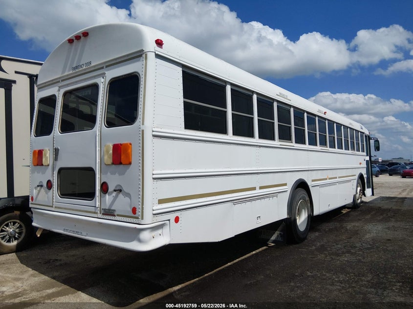 2013 Thomas Transit bus VIN 1T88S2E23D1155241 IAAI salvage auction — SIDE, Sf97 (Texas), sold $16,150 on 2026-07-07 (photo 3)