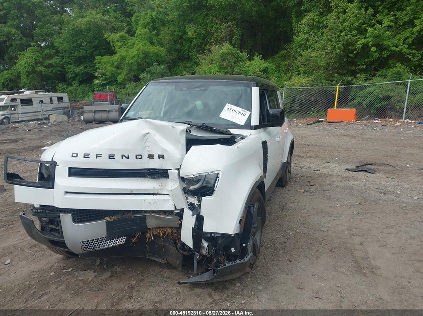 2025 Land rover Defender VIN SALEJ7EUXS2435082 IAAI salvage auction — FRONT END, Salvage Title, sold $24,300 on 2026-07-06 (photo 2)