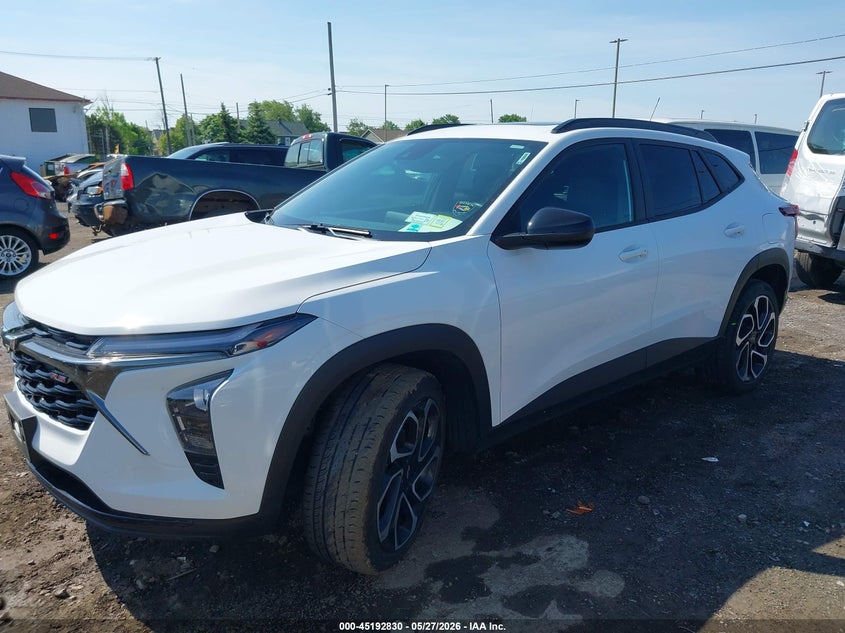 2024 Chevrolet Trax VIN KL77LJE26RC114874 IAAI salvage auction — RIGHT FRONT, Salvage Title, sold $8,000 on 2026-08-02 (photo 2)