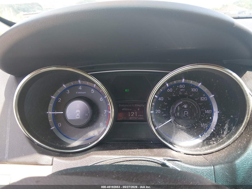 2012 Hyundai Sonata VIN 5NPEC4AC0CH366805 IAAI salvage auction — REAR END, Salvage (West Virginia), sold $900 on 2026-07-23 (photo 7)