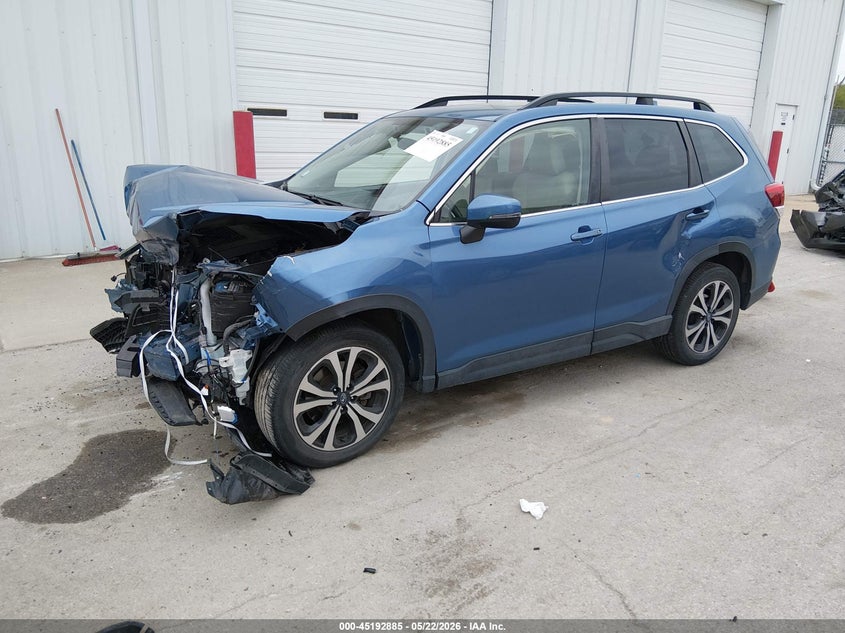 2021 Subaru Forester VIN JF2SKAUC6MH580392 IAAI salvage auction — FRONT END, Salvage (Illinois), sold $1,850 on 2026-07-28 (photo 2)