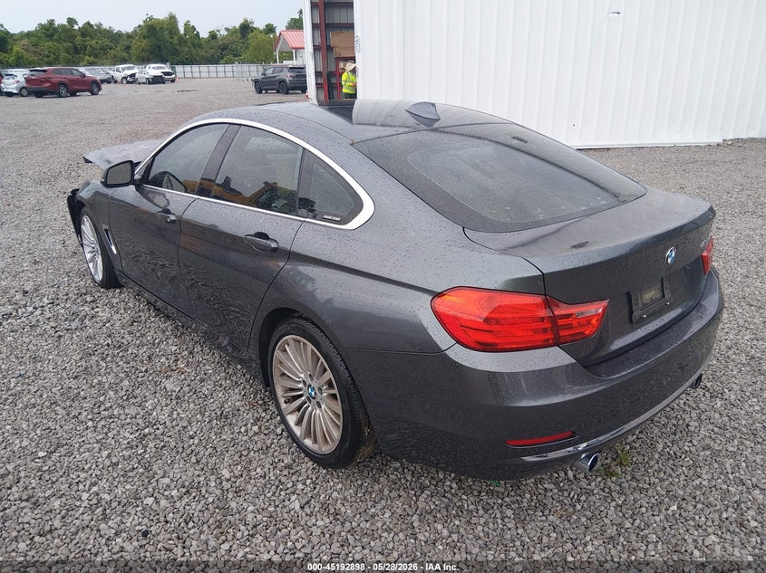2016 BMW 4er VIN WBA4B1C5XGG241863 IAAI salvage auction — ENGINE DAMAGE, Salvage Title, sold $25 on 2026-07-23 (photo 3)
