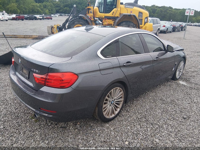 2016 BMW 4er VIN WBA4B1C5XGG241863 IAAI salvage auction — ENGINE DAMAGE, Salvage Title, sold $25 on 2026-07-23 (photo 4)