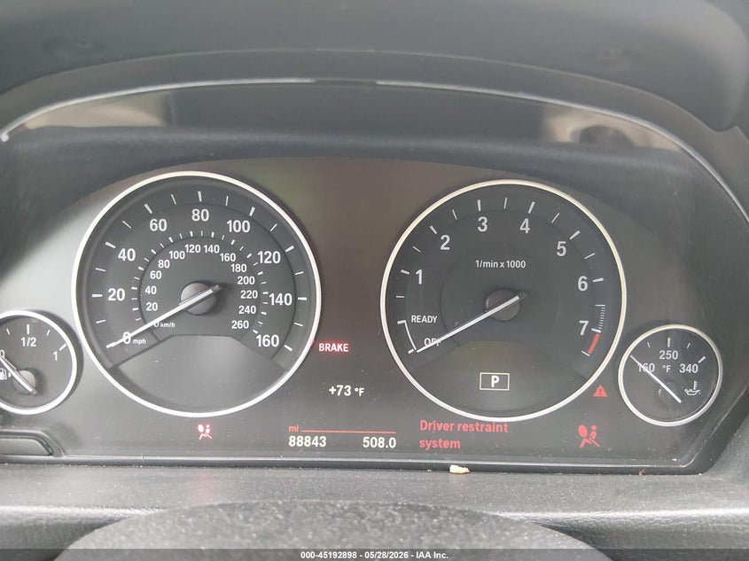 2016 BMW 4er VIN WBA4B1C5XGG241863 IAAI salvage auction — ENGINE DAMAGE, Salvage Title, sold $25 on 2026-07-23 (photo 7)