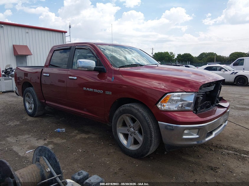 2011 Ram VIN 1D7RB1CT6BS541676 IAAI salvage auction — FRONT END, Original (Texas), sold $25 on 2026-07-24 (photo 1)