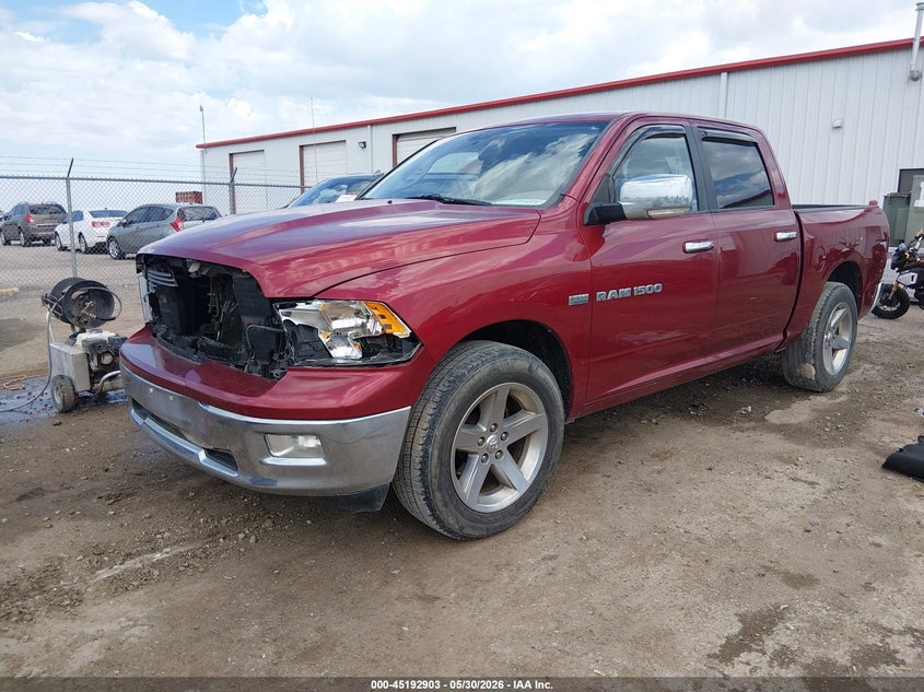 2011 Ram VIN 1D7RB1CT6BS541676 IAAI salvage auction — FRONT END, Original (Texas), sold $25 on 2026-07-24 (photo 2)