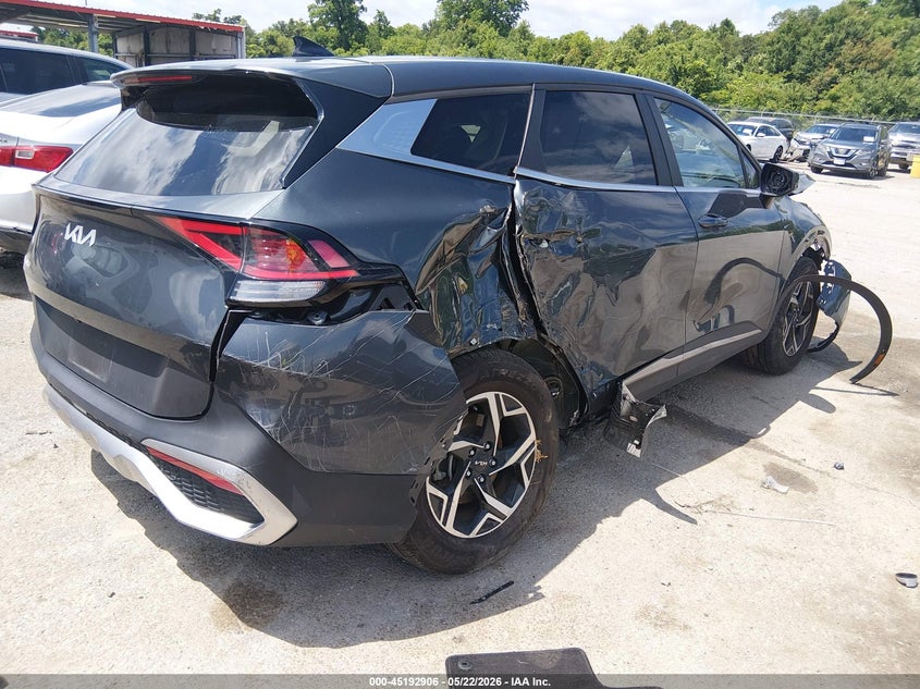 2023 Kia Sportage VIN KNDPU3AF9P7106603 IAAI salvage auction — FRONT END, Salvage (Louisiana), sold $1,700 on 2026-07-14 (photo 4)