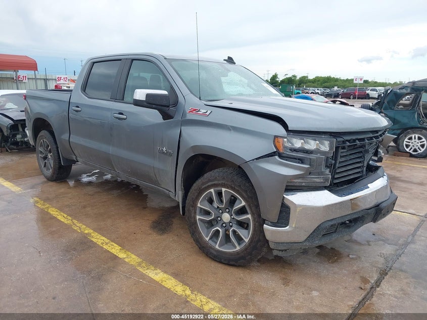 2021 Chevrolet Silverado VIN 3GCUYDED8MG273945 IAAI salvage auction — FRONT END, Salvage Title, sold $25 on 2026-07-27 (photo 1)