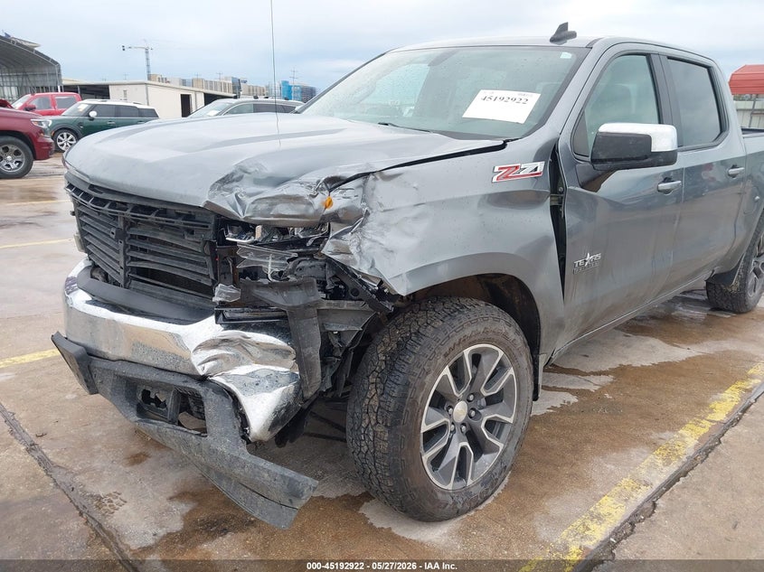 2021 Chevrolet Silverado VIN 3GCUYDED8MG273945 IAAI salvage auction — FRONT END, Original (Texas), sold $3,550 on 2026-07-29 (photo 6)