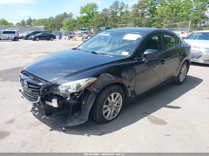 2016 Mazda VIN JM1BM1V77G1343076 IAAI salvage auction — FRONT END, Mv-907A (New York), sold $2,850 on 2026-07-07 (photo 2)