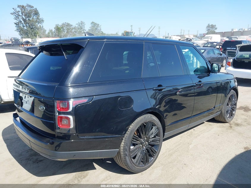 2021 Land rover RANGE ROVER VIN SALGS2SEXMA446484 IAAI salvage auction — NORMAL WEAR, Salvage (California), sold $26,350 on 2026-07-29 (photo 4)