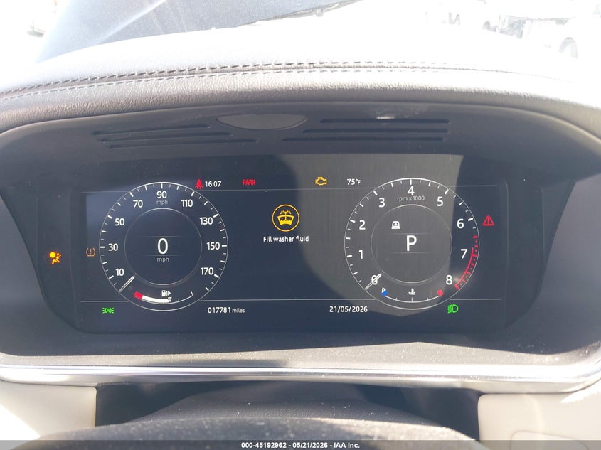 2021 Land rover RANGE ROVER VIN SALGS2SEXMA446484 IAAI salvage auction — NORMAL WEAR, Salvage (California), sold $26,350 on 2026-07-29 (photo 7)