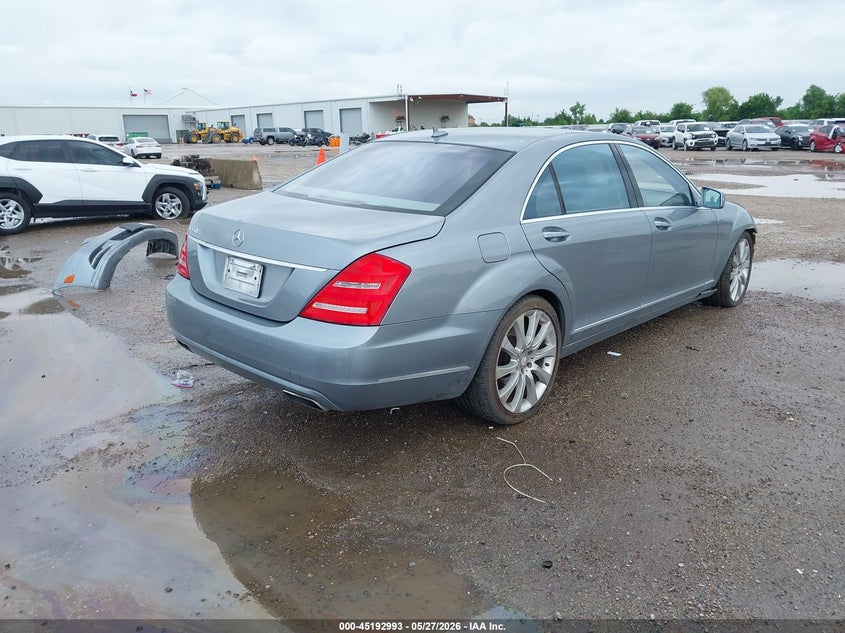 2013 Mercedes-benz S-klasse VIN WDDNG7DBXDA506673 IAAI salvage auction — FRONT END, Original (Texas), sold $1,500 on 2026-07-22 (photo 4)