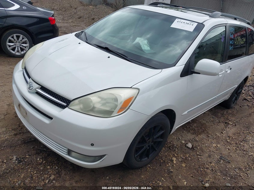 2004 Toyota Sienna VIN 5TDBA22C54S025391 IAAI salvage auction — LEFT SIDE, Prior Salvage (Minnesota), sold $25 on 2026-07-29 (photo 2)