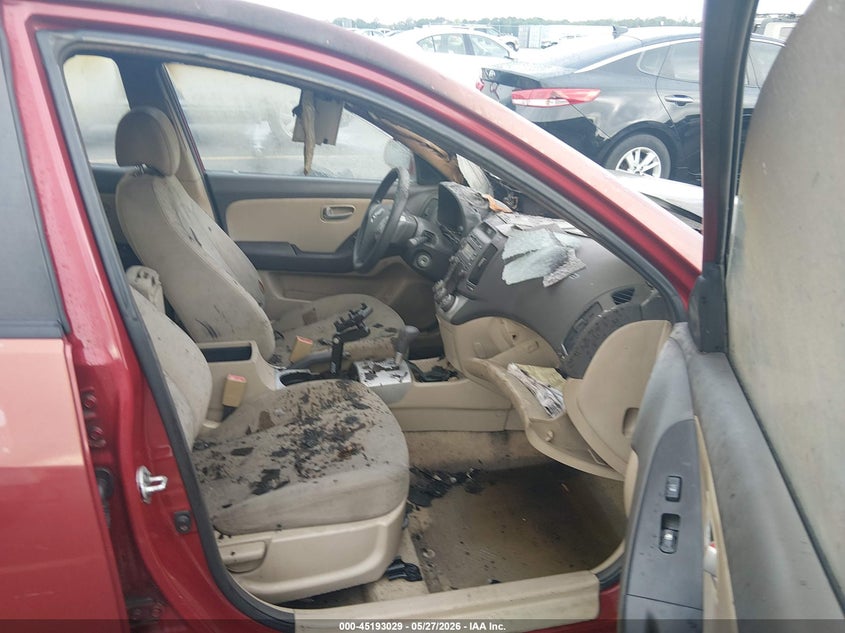 2008 Hyundai Elantra VIN KMHDU46DX8U312897 IAAI salvage auction — ENGINE BURN, Salvage Non-Reb (South Carolina), sold $275 on 2026-07-08 (photo 5)