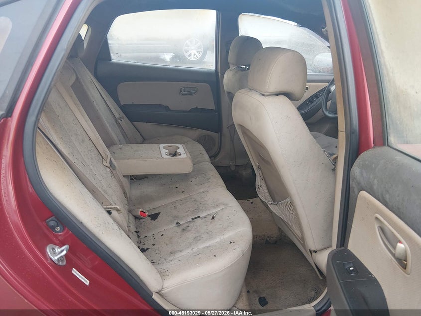 2008 Hyundai Elantra VIN KMHDU46DX8U312897 IAAI salvage auction — ENGINE BURN, Salvage Non-Reb (South Carolina), sold $275 on 2026-07-08 (photo 8)