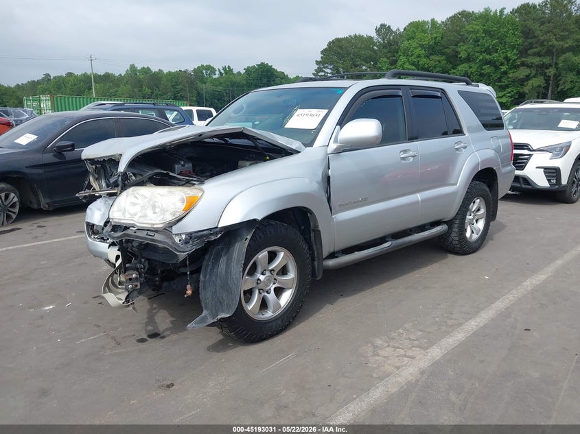 2008 Toyota 4runner VIN JTEBT14R98K004767 IAAI salvage auction — FRONT END, Salvage (Idaho), sold $2,900 on 2026-07-22 (photo 2)
