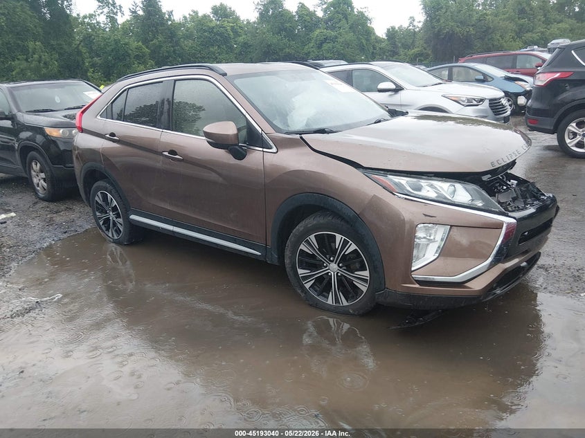 2019 Mitsubishi Eclipse cross VIN JA4AT5AA3KZ017318 IAAI salvage auction — LEFT FRONT, Salvage - Greater Than 75% (Maryland), sold $2,600 on 2026-07-23 (photo 1)