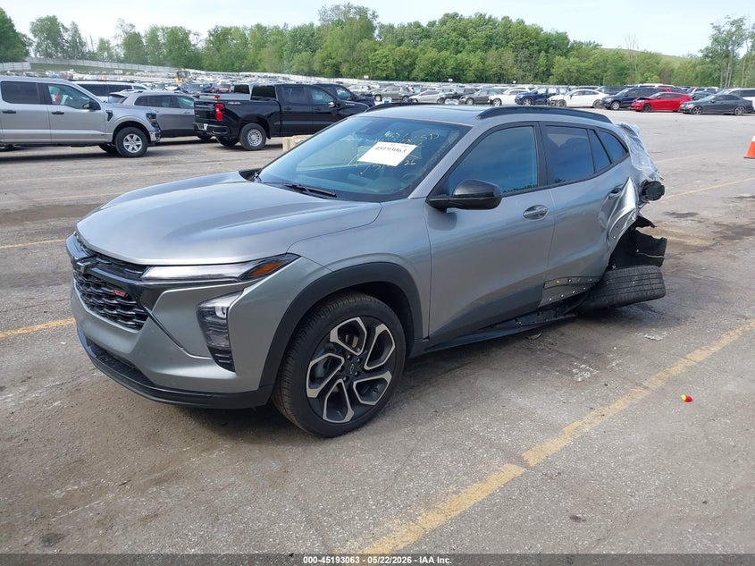 2024 Chevrolet Trax VIN KL77LJE23RC011685 IAAI salvage auction — LEFT REAR, Scrap (Michigan), sold $25 on 2026-07-27 (photo 2)