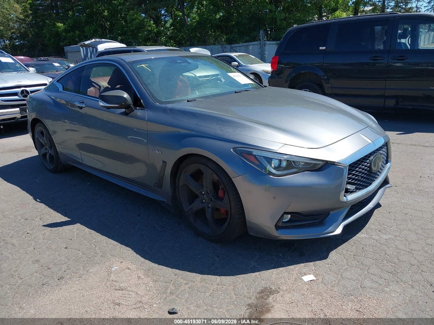 2020 Infiniti Q60 VIN JN1FV7EL1LM460131 IAAI salvage auction — THEFT, Salvage Title, sold $13,000 on 2026-07-07 (photo 1)