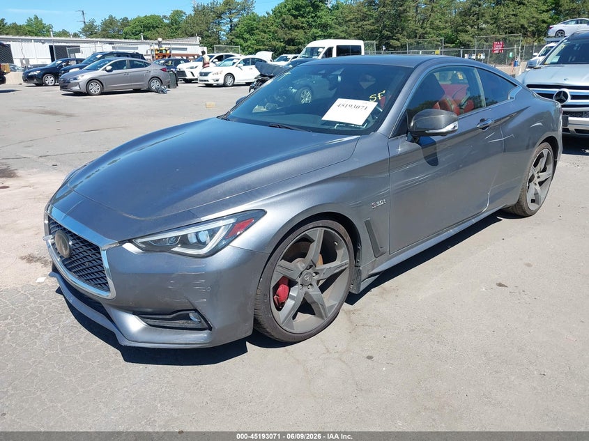 2020 Infiniti Q60 VIN JN1FV7EL1LM460131 IAAI salvage auction — THEFT, Salvage Title, sold $13,000 on 2026-07-07 (photo 2)