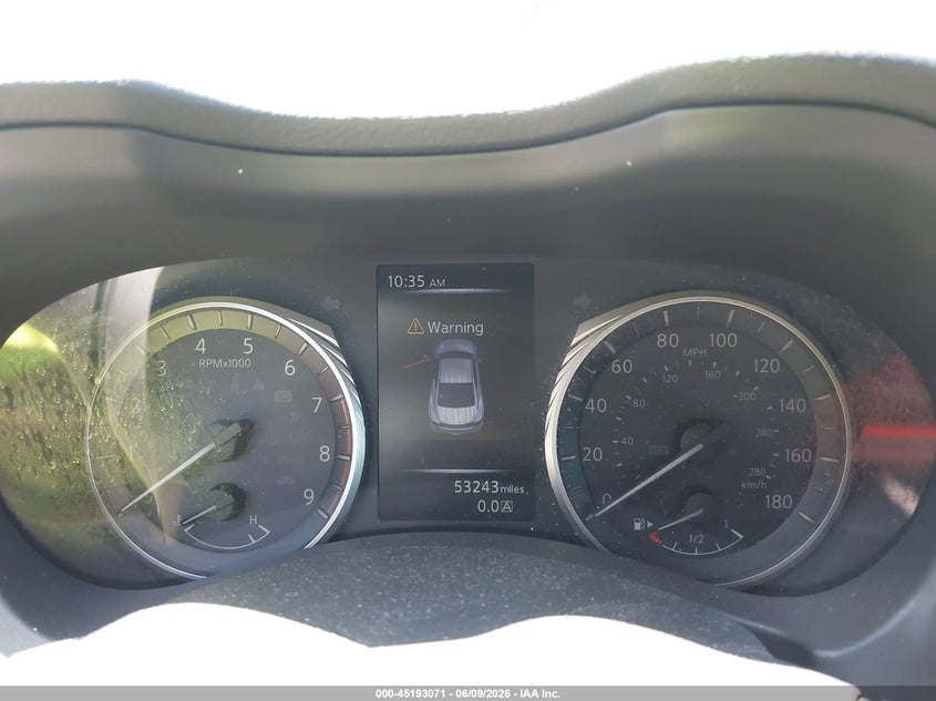 2020 Infiniti Q60 VIN JN1FV7EL1LM460131 IAAI salvage auction — THEFT, Salvage Title, sold $13,000 on 2026-07-07 (photo 7)
