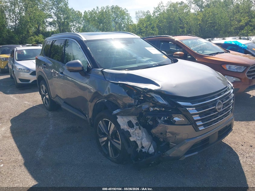 2025 Nissan Rogue VIN JN8BT3CB3SW417826 IAAI salvage auction — RIGHT FRONT, Salvage (Ohio), sold $8,100 on 2026-07-08 (photo 1)