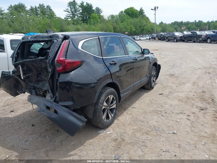 2022 Honda Cr-v VIN 7FARW2H71NE003909 IAAI salvage auction — FRONT & REAR, Salvage Title, sold $3,150 on 2026-07-24 (photo 4)