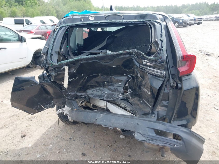 2022 Honda Cr-v VIN 7FARW2H71NE003909 IAAI salvage auction — FRONT & REAR, Salvage Title, sold $3,150 on 2026-07-24 (photo 6)