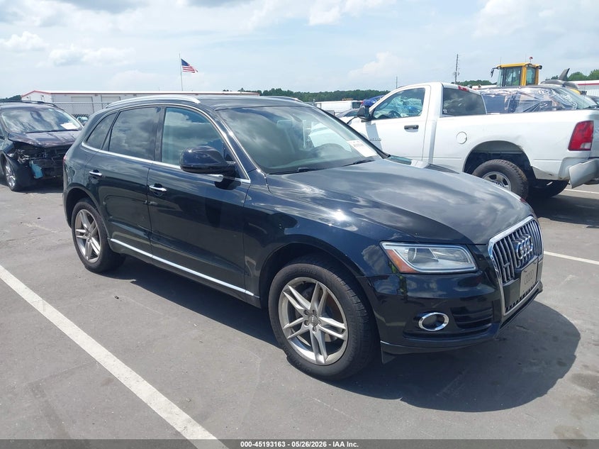 2017 Audi Q5 VIN WA1C2AFP1HA078210 IAAI salvage auction — UNDERCARRIAGE, Salvage Title, sold $2,850 on 2026-07-15 (photo 1)