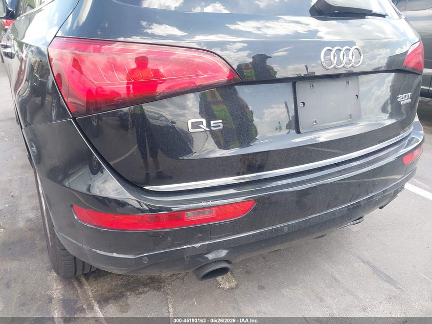 2017 Audi Q5 VIN WA1C2AFP1HA078210 IAAI salvage auction — UNDERCARRIAGE, Salvage Title, sold $2,850 on 2026-07-15 (photo 6)