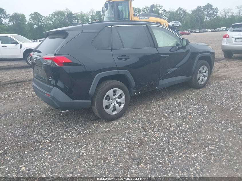 2019 Toyota Rav 4 VIN JTMF1RFVXKD506784 IAAI salvage auction — RIGHT SIDE, Salvage Title, sold $9,700 on 2026-07-21 (photo 4)