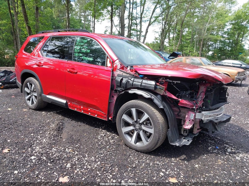 2025 Honda Pilot VIN 5FNYG1H71SB017223 IAAI salvage auction — FRONT END, Salvage - 75% Or Less (Maryland), sold $15,000 on 2026-07-28 (photo 1)