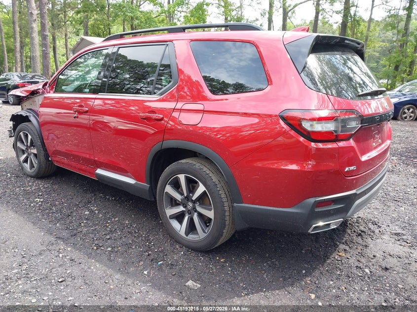 2025 Honda Pilot VIN 5FNYG1H71SB017223 IAAI salvage auction — FRONT END, Salvage - 75% Or Less (Maryland), sold $15,000 on 2026-07-28 (photo 3)