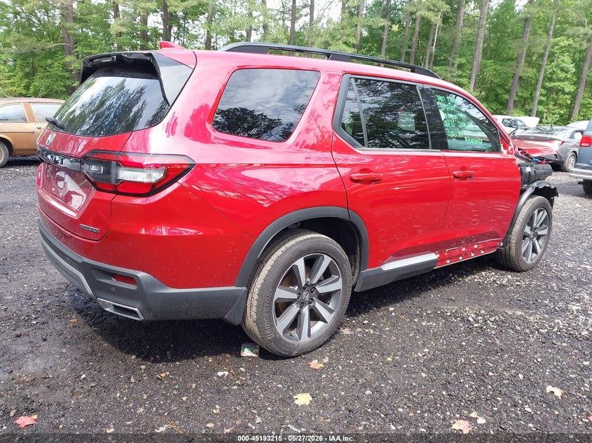 2025 Honda Pilot VIN 5FNYG1H71SB017223 IAAI salvage auction — FRONT END, Salvage - 75% Or Less (Maryland), sold $15,000 on 2026-07-28 (photo 4)