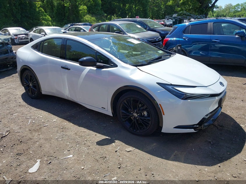 2026 Toyota Prius VIN JTDADABUXT3034965 IAAI salvage auction — LEFT & RIGHT, Salvage Title, sold $5,700 on 2026-07-21 (photo 1)