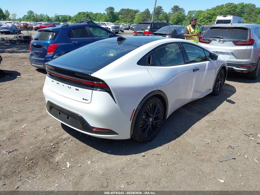 2026 Toyota Prius VIN JTDADABUXT3034965 IAAI salvage auction — LEFT & RIGHT, Salvage Title, sold $5,700 on 2026-07-21 (photo 4)
